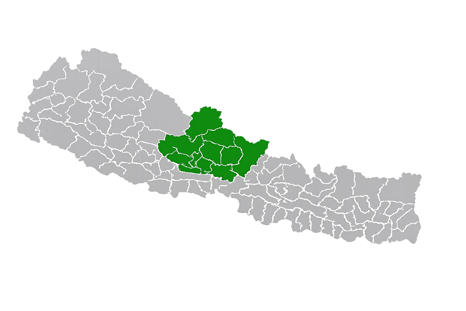 Gandaki Province Map Background